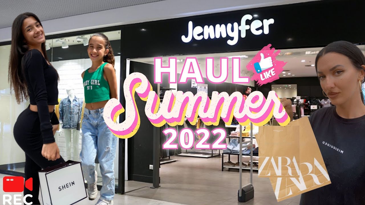 HAUL SUMMER 2022 🛍 / SHEIN / ZARA / JENNYFER / STRADIVARIUS…