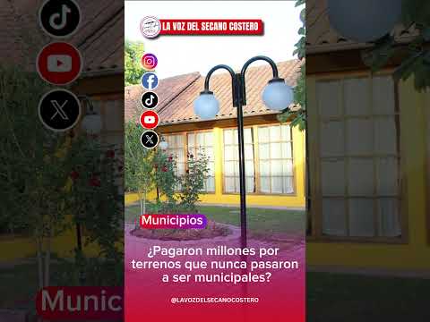 ¿Terrenos comprados, pero que nunca pasaron a ser municipales?