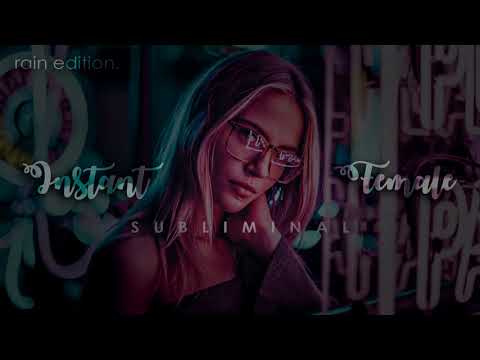 【𝙧𝙖𝙞𝙣 𝙚𝙙𝙞𝙩𝙞𝙤𝙣.】🍯 "Instant Female: MTF Subliminal" Male-to-Female // Girls Can Use!