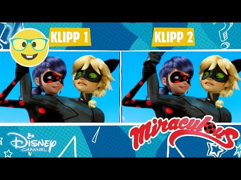 Miraculous | Utfordring: Finn feilene 🧐- Disney Channel Norge
