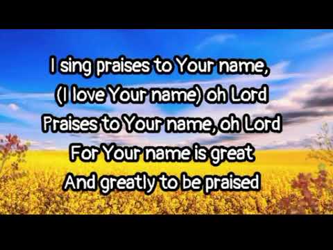 I Sing Praises To Your Name | Lyrics | Terry MacAlmon Cover by Jentezen Franklin with