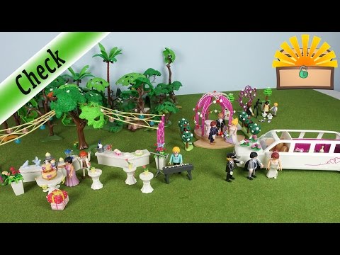 PLAYMOBIL HOCHZEIT 2017 komplett! Mit Limousine, Pavillon, Party und Fotograf Film deutsch