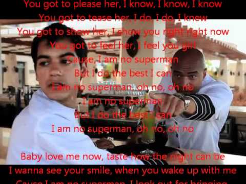 Jeronimo ft  Stay-C - I'm no superman [W/ Lyrics on Screen!]