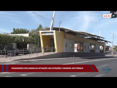 Passageiros reclamam da situação das estações e demora dos ônibus 26 08 2022