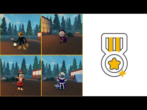 How to get every new badge on the "Joy and Spooks" update in Ciscomani's Piggy's RP!