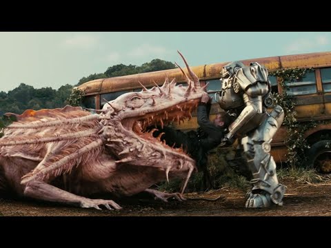 The Ghoul, Lucy, Max VS The Gulper Full Fight - Fallout TV Series