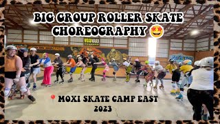 Roller Skate Choreography to Lizzo's Special from Choreography Class at Moxi Skate Camp East 💕