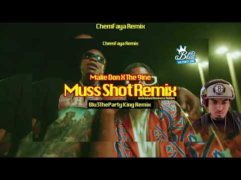 Malie Don X The9ine - Muss Shot Remix (Raw) (Visualizer)