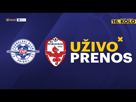 FAP - Voždovac Mozzart Bet Prva liga Srbije 2025/26 16. Kolo