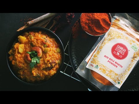 Bisi bele bath powder