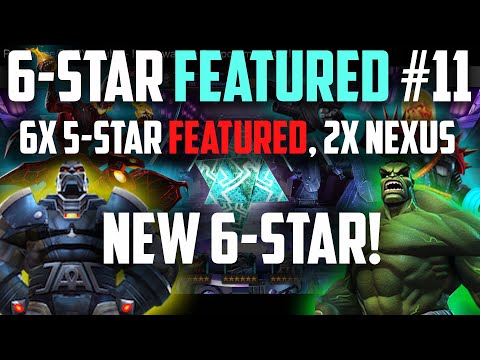 Featured 6-Star #11, 6x 5-Star Featured, 2x 5-Star Nexus & MORE! - Marvel Contest of Champions