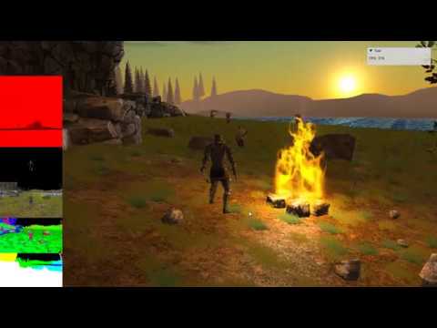 [C++ DirectX 11] Perlin Noise Fire in Game