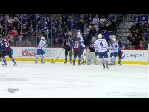JVR 2-0 Goal - Maple Leafs @ Avalanche (Jan 21, 2014)