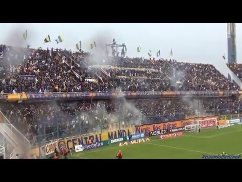 ""Recibimiento" - Rosario Central (Los Guerreros) vs Velez - 2016" Barra: Los Guerreros • Club: Rosario Central • País: Argentina