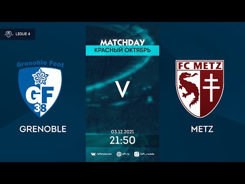 AFL21. France. Ligue 4. Day 17. Grenoble - Metz