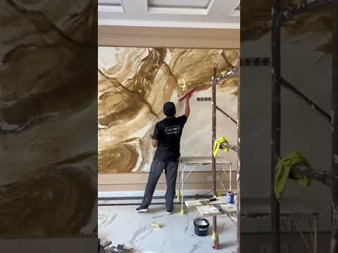 MARBLE PAINTING WALL DESIGN #interior #bathroom #floortiles #tiledesign #kitchen #walltiles #marble