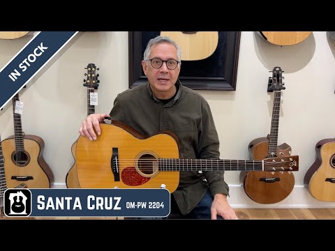 2004 Santa Cruz OM/PW Pre-War - Natural | USA Boutique All Solid OM / 000 Acoustic Guitar 44.5mm Bone Nut Pickup | CoA OHSC image 25