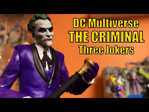 DC Multiverse | Joker | The Criminal | Three Jokers | McFarlane Toys | DC Comics | Unboxing Review