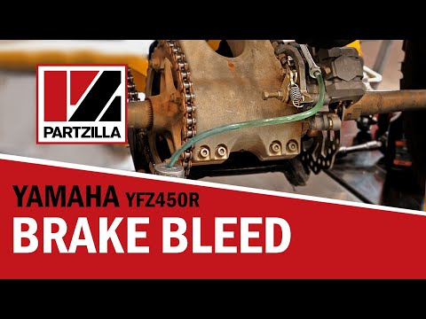 How to Bleed ATV Brakes | Yamaha YFZ450R | Partzilla.com