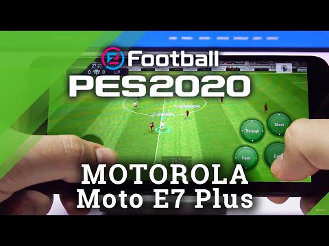 How PES Mobile Works on Motorola Moto E7 Plus - PES Mobile Gameplay