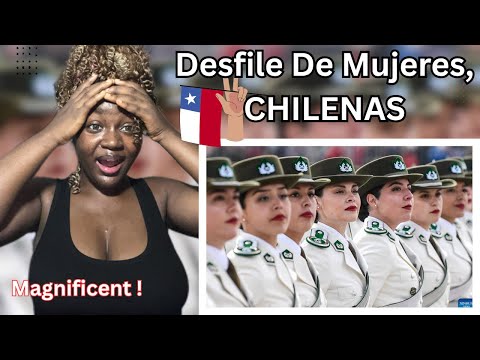 Reaction To WOMEN’S TROOPS OF CHILE 2022 ★ Military Parade on the Day of Glory of the Chilean Army