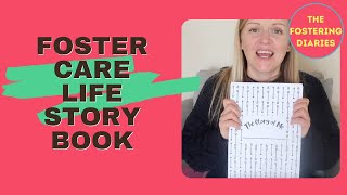 Foster Care Life Story Book Template Printable