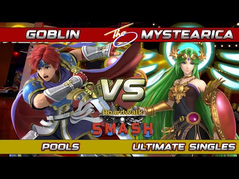 BWS #97 - Goblin (Roy) Vs. Mystearica (Palutena) Super Smash Bros Ultimate SSBU Boardwalk Smash