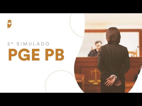 2° Simulado PGE PB - Correção
