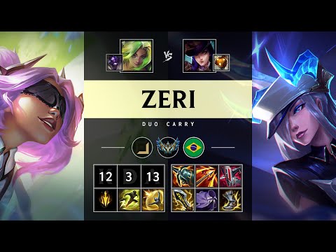 Zeri ADC vs Caitlyn - BR Challenger Patch 25.14