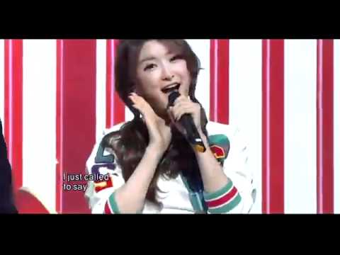[LIVE] 111204 Happy Pledis - Love Letter @ INKIGAYO