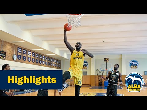 Highlights: ALBA - Bakken Bears 92:74 (Testspiel, 4.9.2022)