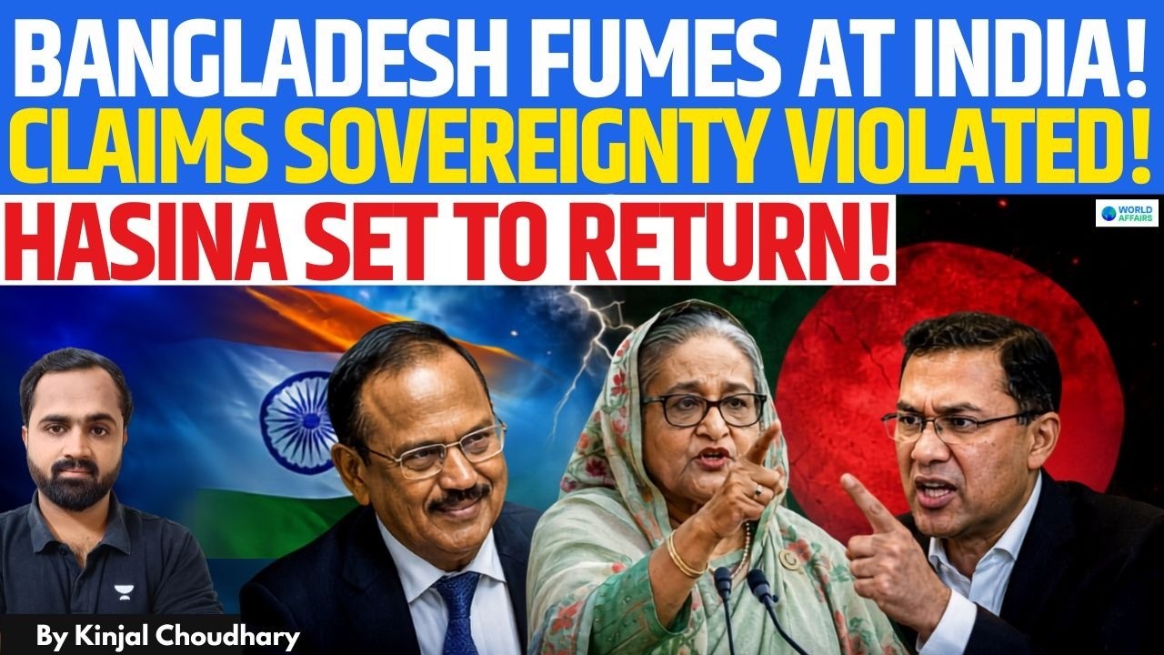 Bangladesh Outraged - Says India Violated Its Sovereignty! Hasina To Return In December | Kinjal