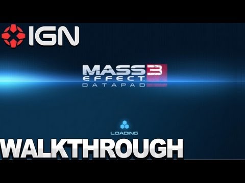 Mass Effect 3 - Datapad Walkthrough