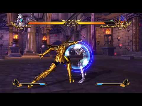 Saint Seiya: Soldiers' Soul - Ichi vs Deathmask