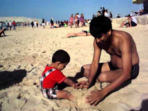 Aarav on Beach