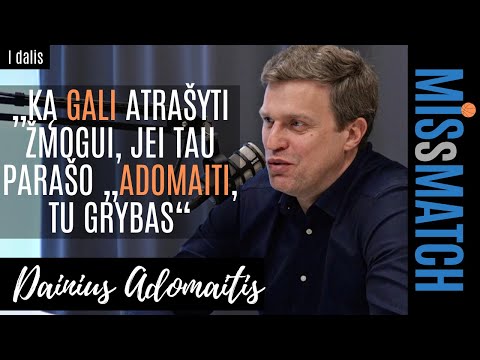 D.Adomaitis – „heito“ žinutės, veikla podkaste ir sudėtingas etapas Jeruzalėje | MISsMATCH I d.