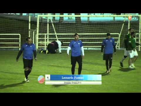 Fútbol 7 Bravo.  Tercera GI Jornada 15.  Dínamo Triana F7 6 - 1 Tentaciones NC