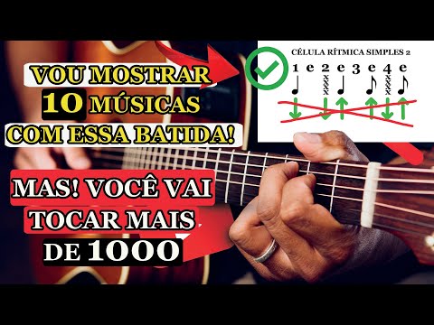 10 MÚSICAS COM A MESMA BATIDA NO VIOLÃO - ( O Segredo não Está nas Flechas )