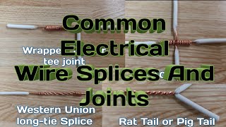 Common Electrical Wire Splices and Joints|Video Tutorial(Tagalog)