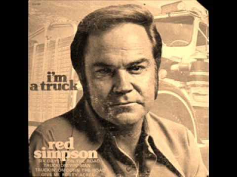 RED SIMPSON - TRUCK DRIVIN' MAN 1977