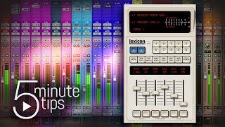Video thumbnail for 5-Minute UAD Tips: Lexicon 480L Digital Reverb & Effects by Universal Audio