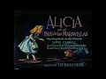 Alicia En El País De Las Maravillas 1951 Créditos Españoles De 1952