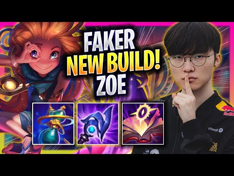 FAKER TRIES NEW ZOE BUILD! - T1 Faker Plays Zoe MID vs Lissandra! | Season 2026