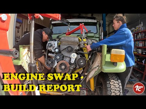 BARRA / ENGINE Swap into a Landcruiser - What we learnt, what we would do different.