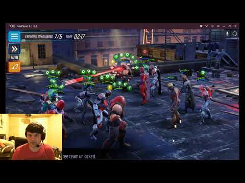 Arena - Ultron on Ultron Action! - 247k vs 280k - Marvel Strike Force