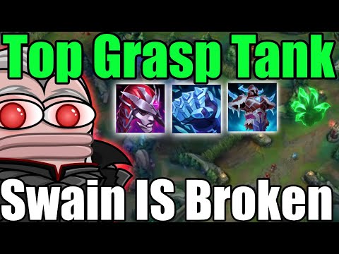 Top Tank Swain With Grasp Is Actually Really Strong! League of Legends Swain Lane vs Gangplank