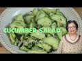 Cucumber Salad | How to Make Cucumber Salad | Creamy Cucumber Salad Recipe