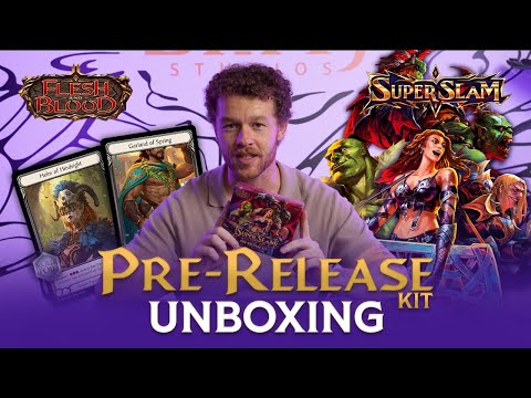 Super Slam Pre-Release Kit Unboxing | Retailer Guide