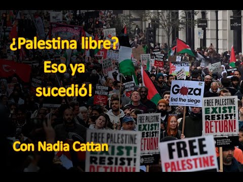 ¿Palestina libre? Eso ya sucedió! #nadiacattan #palestina #palestine #palestinewillbefree