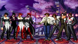 Download lagu [KOF Mugen] Iori Yagami Team vs Kyo Kusanagi Team mp3